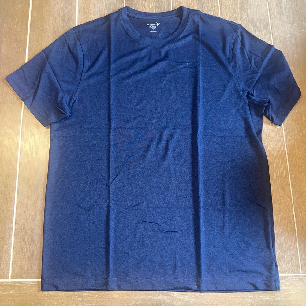 Old Navy Active Navy Blue Short Sleeve Tee Large